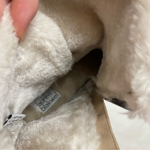 🆕 Lauren Blakwell Payton Fur Boot Women's 6.5 Gray - Picture 10 of 14
